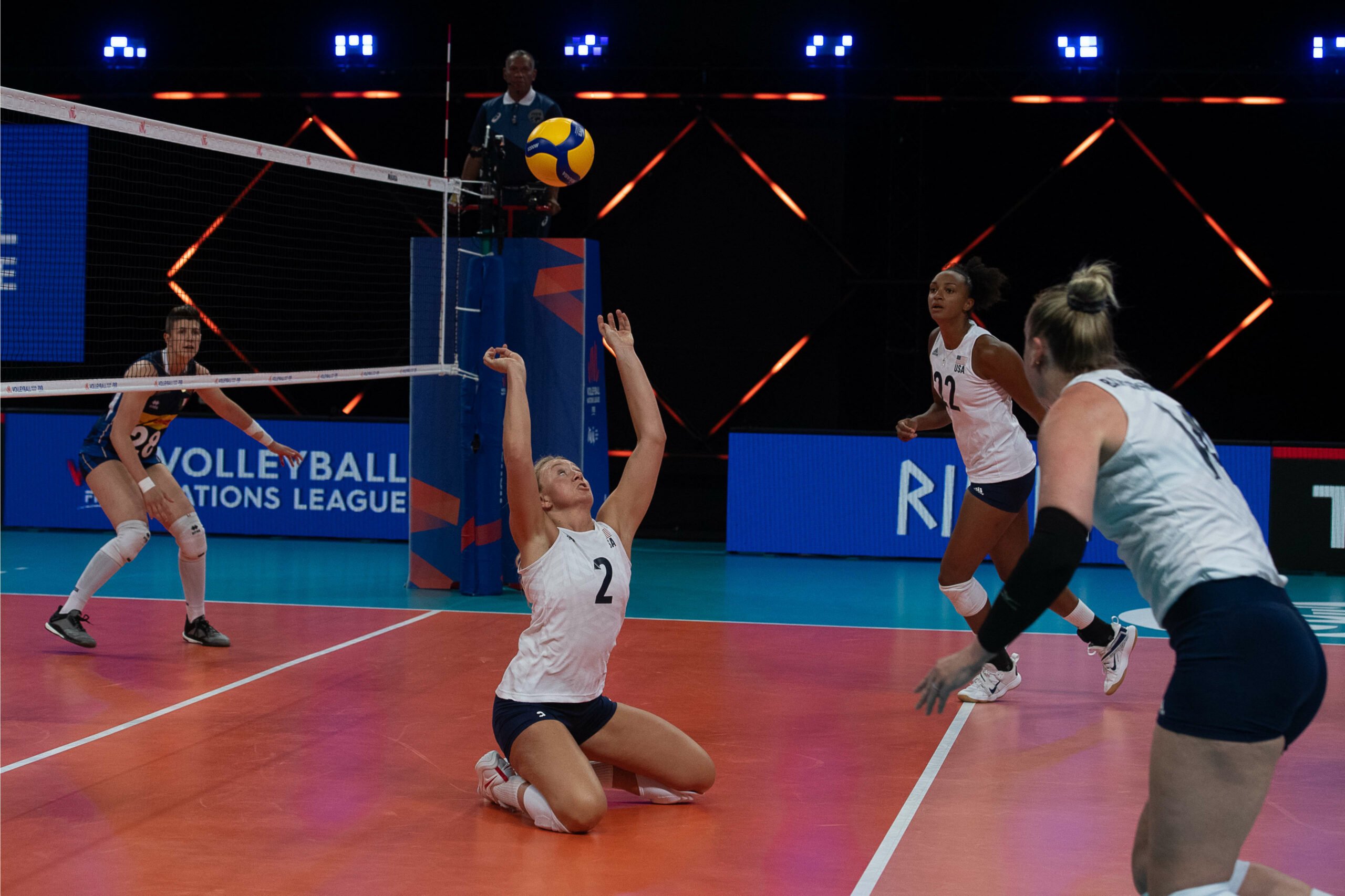 U.S. Women's National Team competes