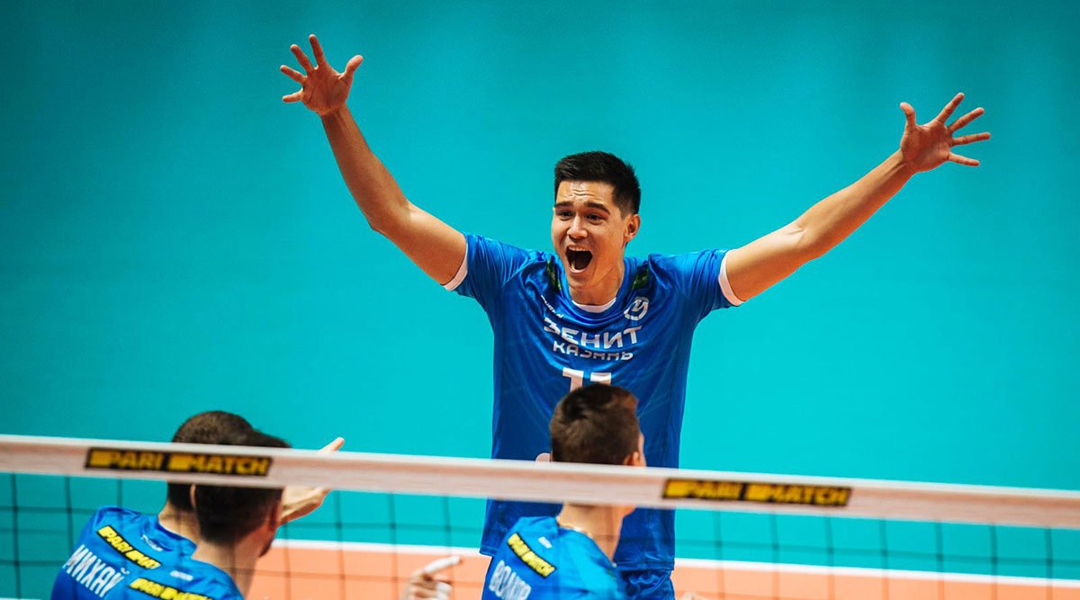 Micah Christenson playing for Zenit Kazan