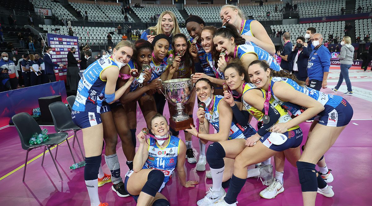 Prosecco Doc Imoco Volley Conegliano wins the Italian Cup